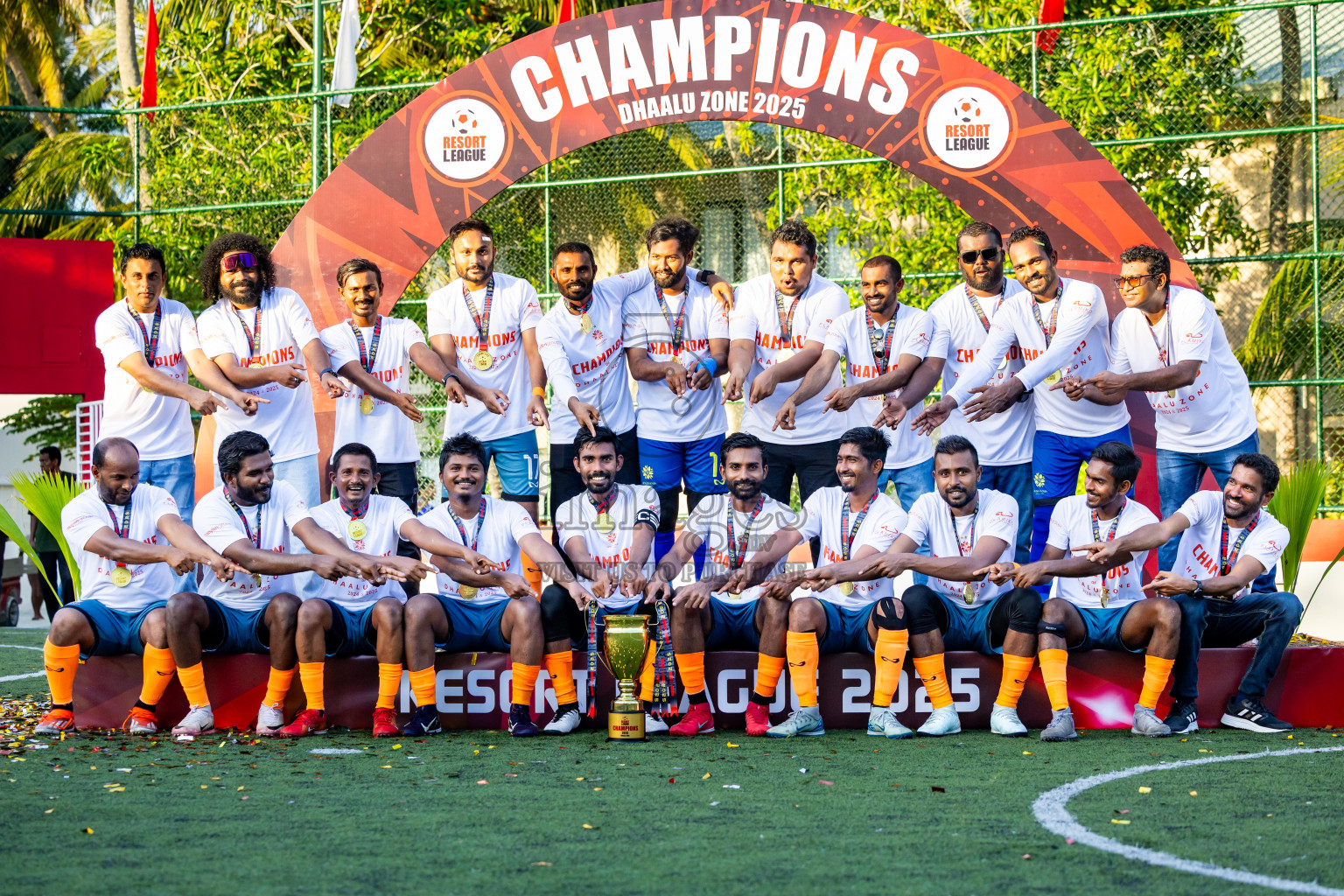 Final of Resort League 2025 (Dhaalu Zone) was held on Saturday, 24th May 2025 in Niyama Private island, Dhaalu Atoll, Maldives. Photos: Nausham Waheed / images.mv