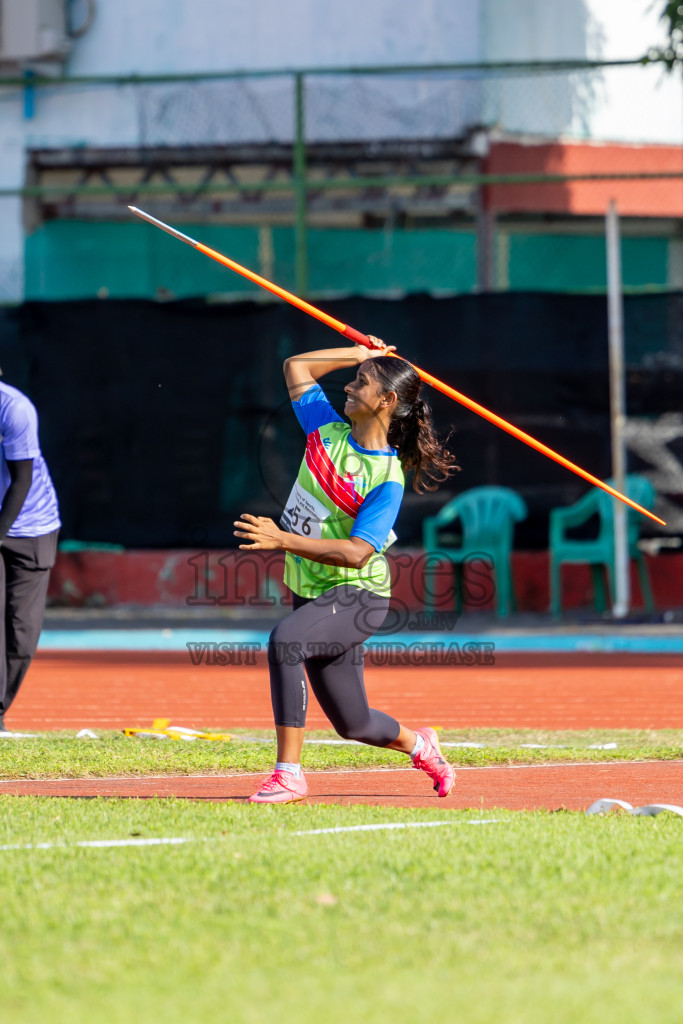 Day 1 of 33rd National Athletics Championship was held in Ekuveni Track at Male', Maldives on Thursday, 5th September 2024. Photos: Nausham Waheed / images.mv