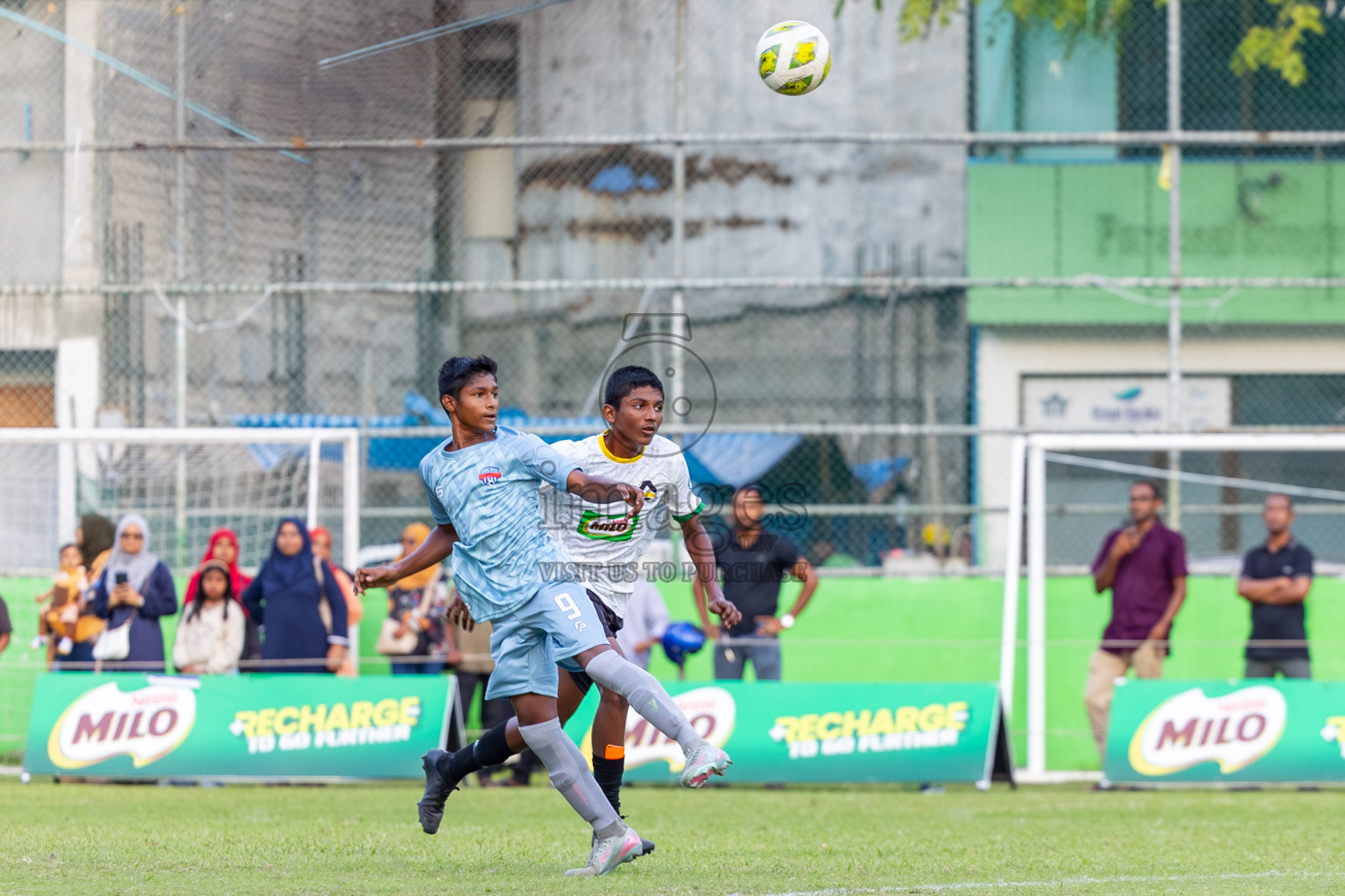 Day 1 of MILO Academy Championship 2025 (U14) was held on Thursday, 30th October 2025 at Henveiru Football Grounds, Male', Maldives . 
Photos: Ismail Thoriq / images.mv