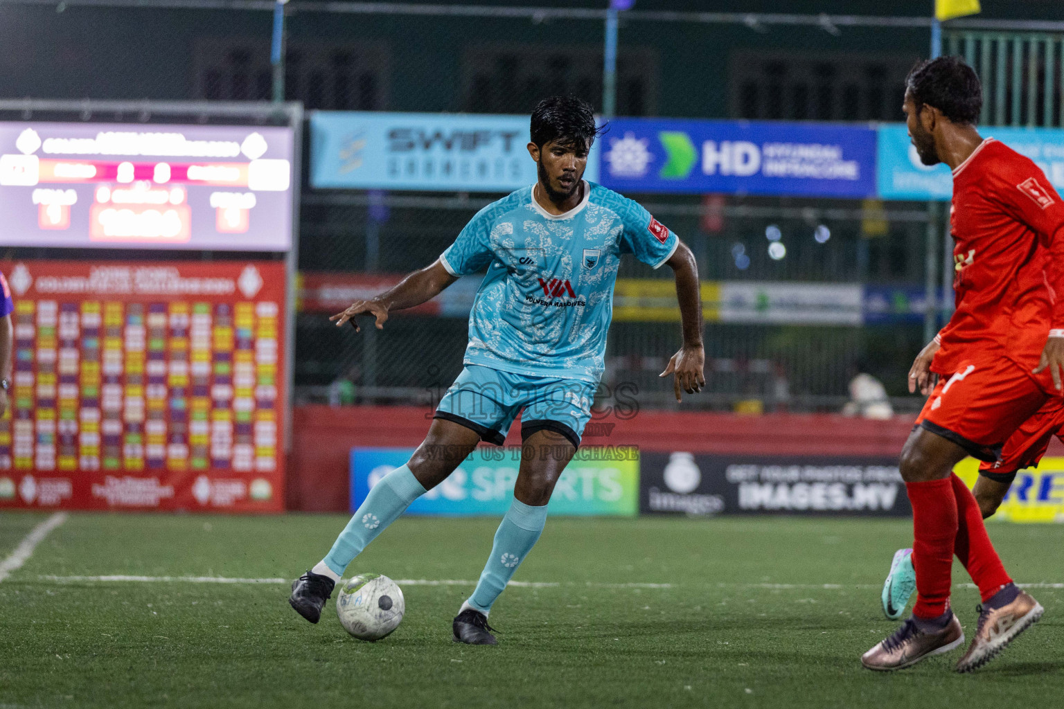 HA Filladhoo VS HA Dhidhdhoo in Day 13 of Golden Futsal Challenge 2024 was held on Saturday, 27th January 2024, in Hulhumale', Maldives Photos: Nausham Waheed / images.mv