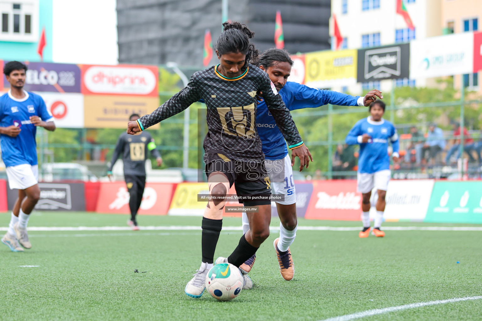 AVSEC vs Medianet in Club Maldives Cup 2023 held in Hulhumale, Maldives, on Sunday, 30th July 2023 Photos: Nausham Waheed / images.mv