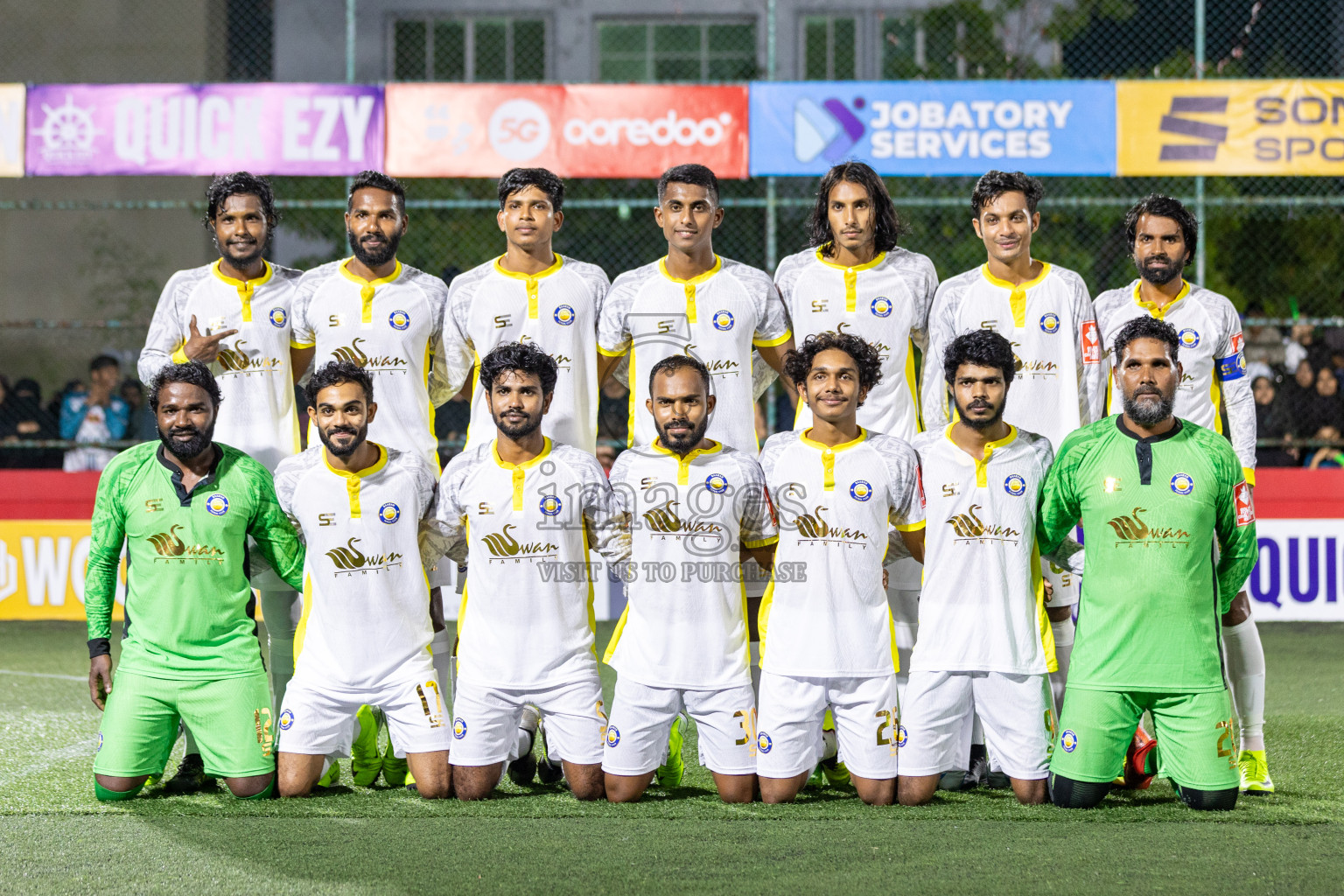 HA Baarah vs HA Maarandhoo in Day 5 of Golden Futsal Challenge 2025 on Thursday, 9th January 2025, in Hulhumale', Maldives 
Photos: Hassan Simah / images.mv