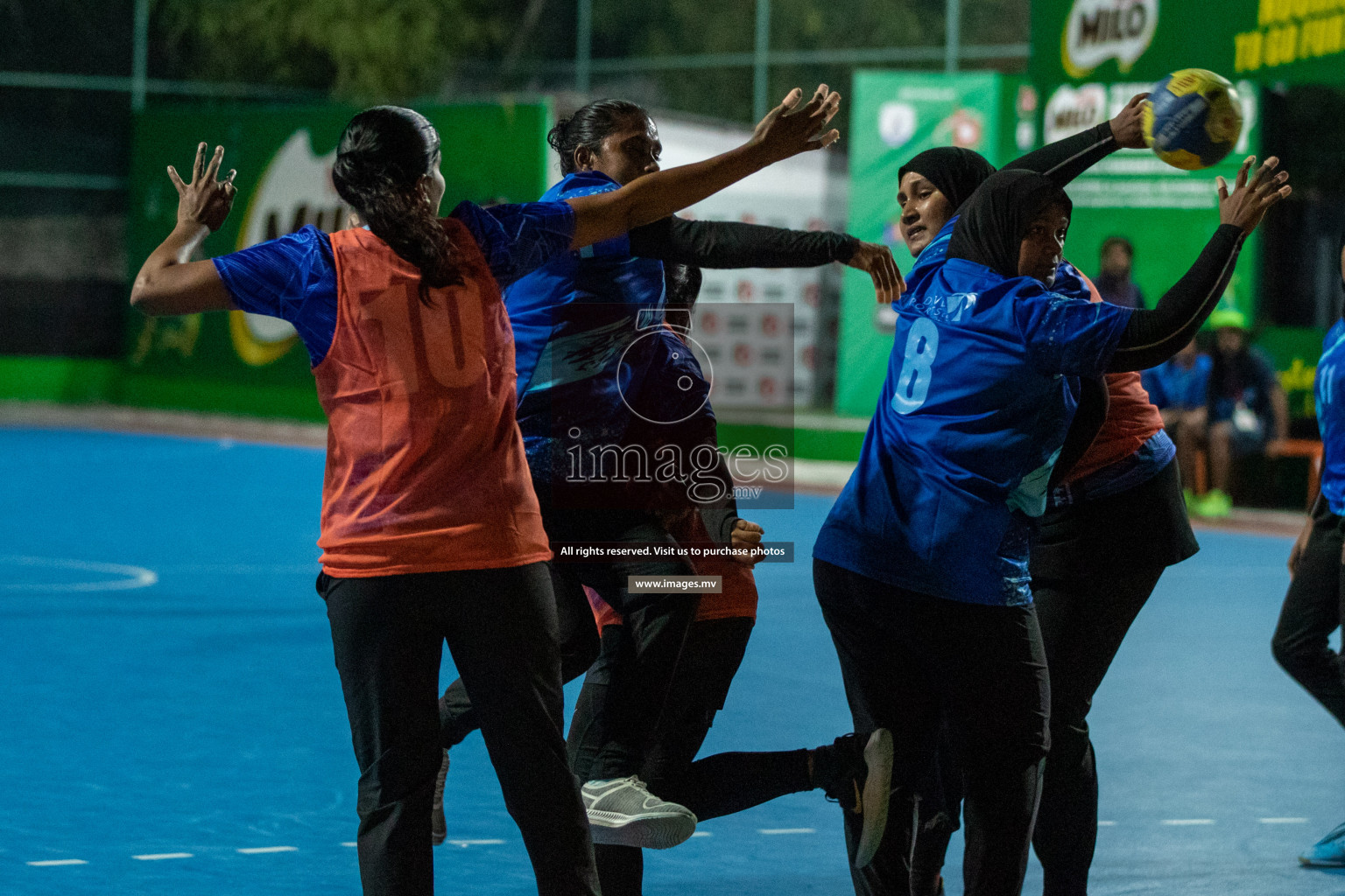 Day 13 of Milo 6th Inter Office Handball Tournament 2022 - Photos by Nausham Waheed & Hassan Simah