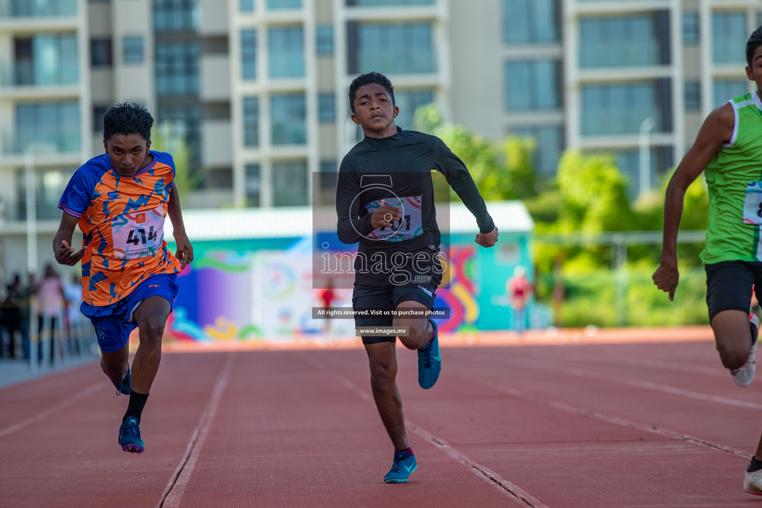 Day two of Inter School Athletics Championship 2023 was held at Hulhumale' Running Track at Hulhumale', Maldives on Sunday, 15th May 2023. Photos: Nausham Waheed / images.mv