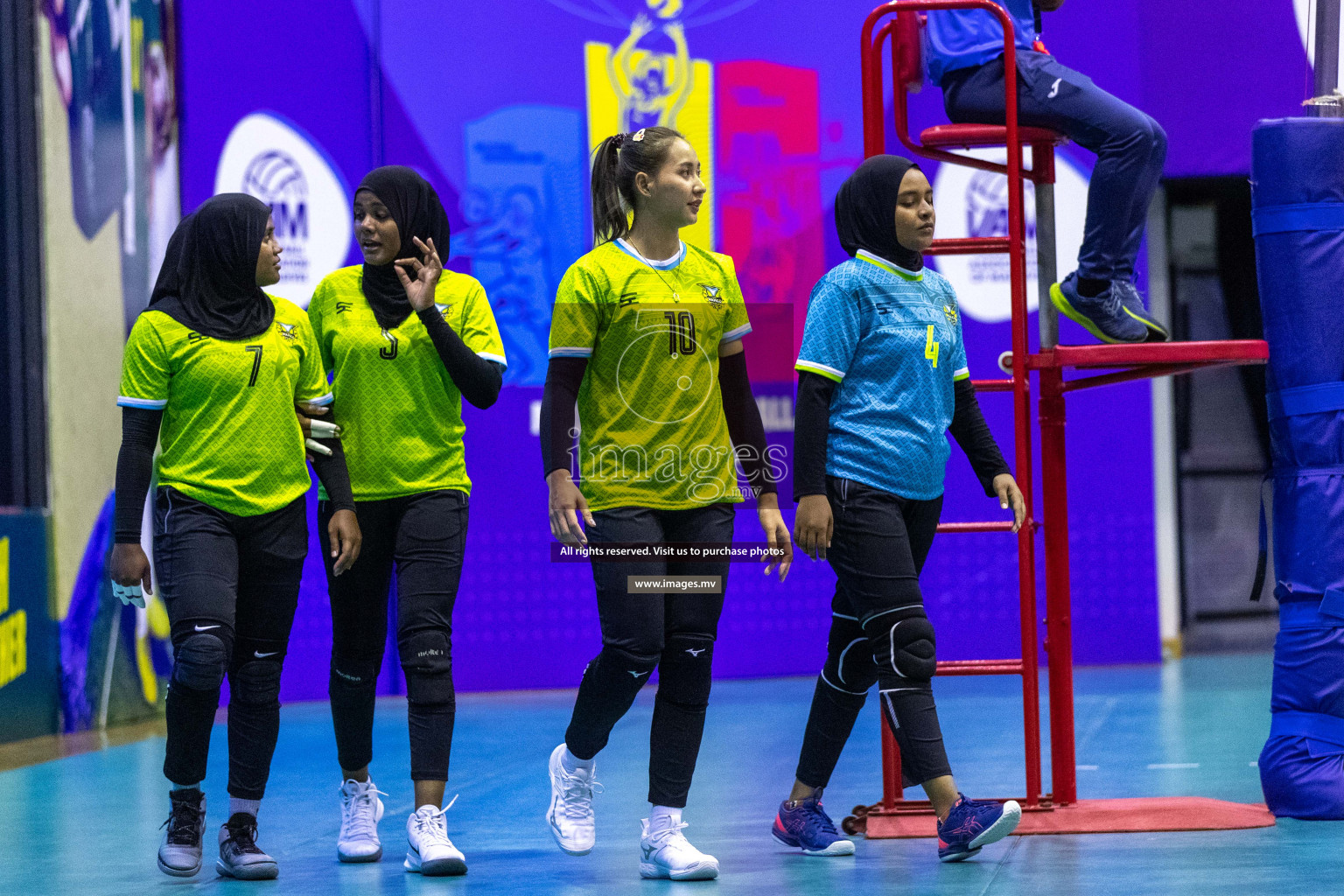 Volleyball Association Cup 2022-Women's Division-Match Day 5 was held in Male', Maldives on Friday, 27th May 2022 at Social Center Indoor Hall Photos By: Ismail Thoriq/images.mv