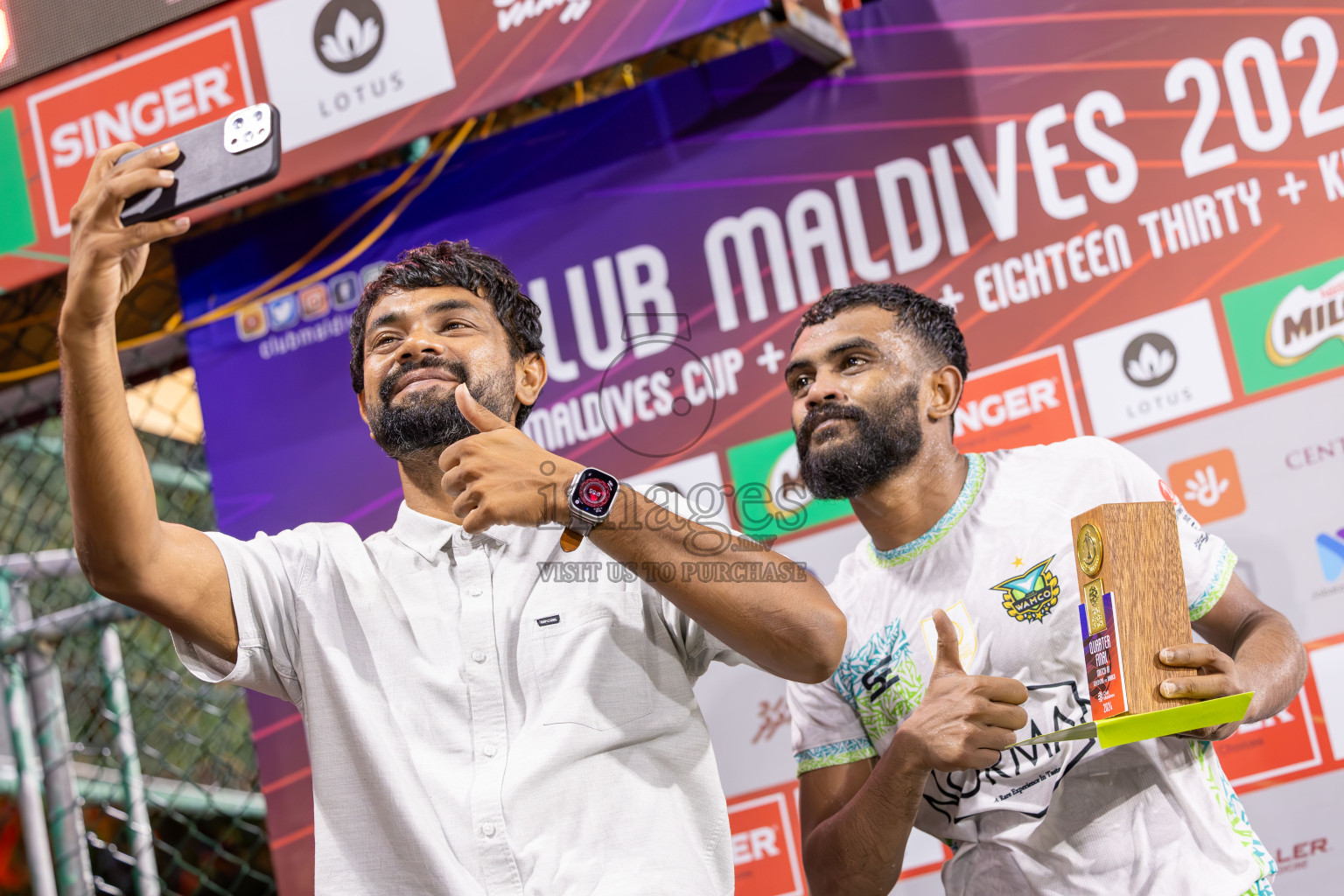 Maldivian vs Club WAMCO in Quarter Finals of Club Maldives Cup 2024 held in Rehendi Futsal Ground, Hulhumale', Maldives on Wednesday, 9th October 2024. Photos: Ismail Thoriq / images.mv