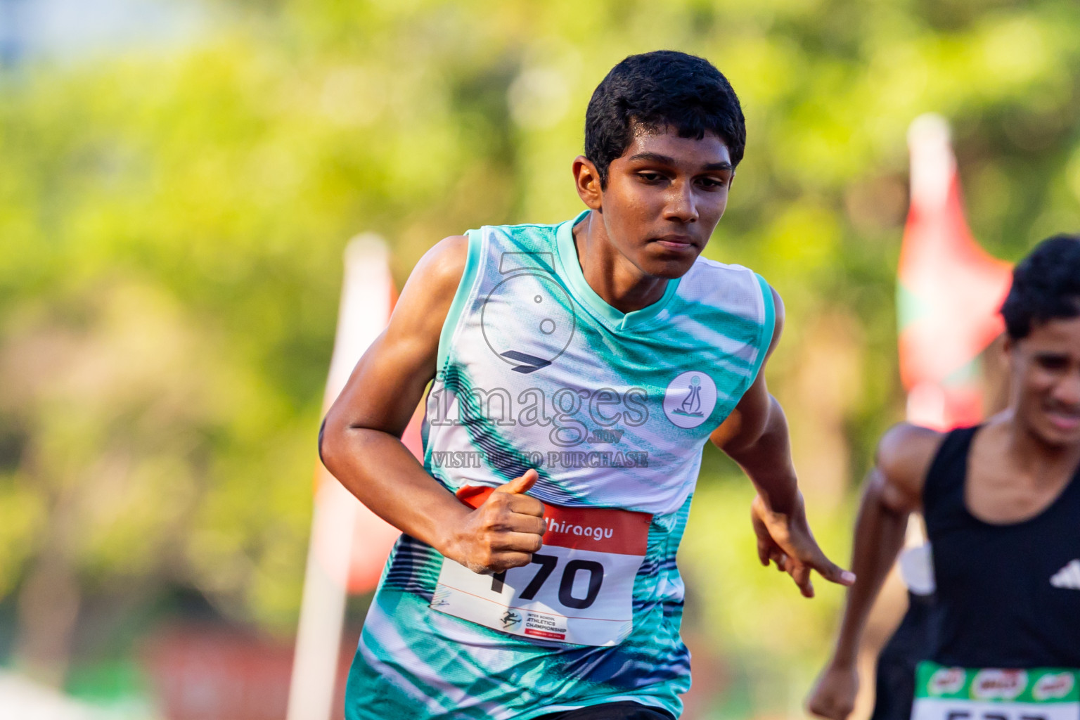 Day 2 of Inter-school Athletics Championship 2025 held in Ekuveni Synthetic Track, Male', Maldives on Tuesday, 07th October 2025. Photos by: Nausham Waheed / Images.mv