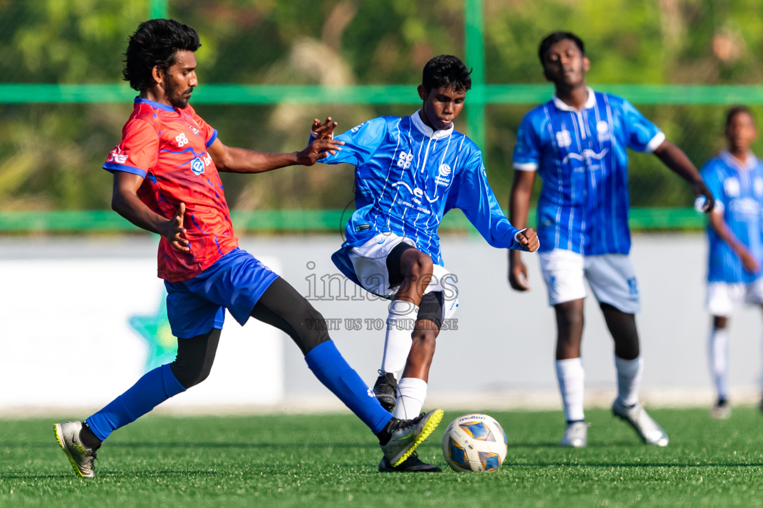 Chester Academy vs Baburu SC from Manadhoo Council Cup 2024 in N Manadhoo Maldives on Tuesday, 20th February 2023. Photos: Nausham Waheed / images.mv