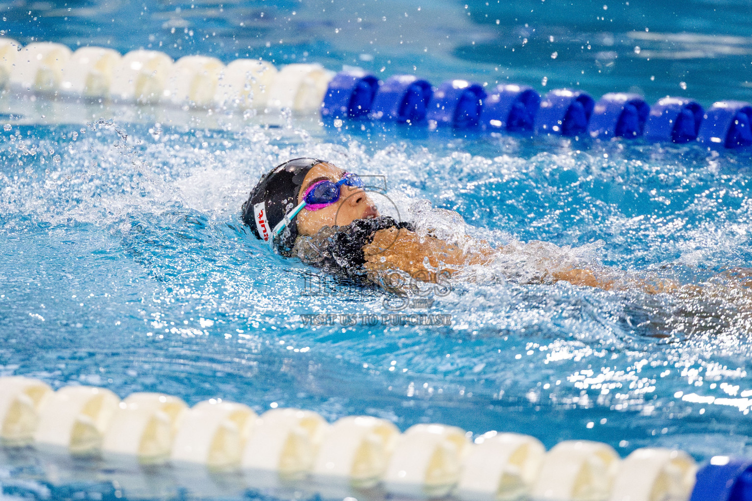 Day 4 of National Swimming Competition 2024 held in Hulhumale', Maldives on Monday, 16th December 2024. 
Photos: Hassan Simah / images.mv