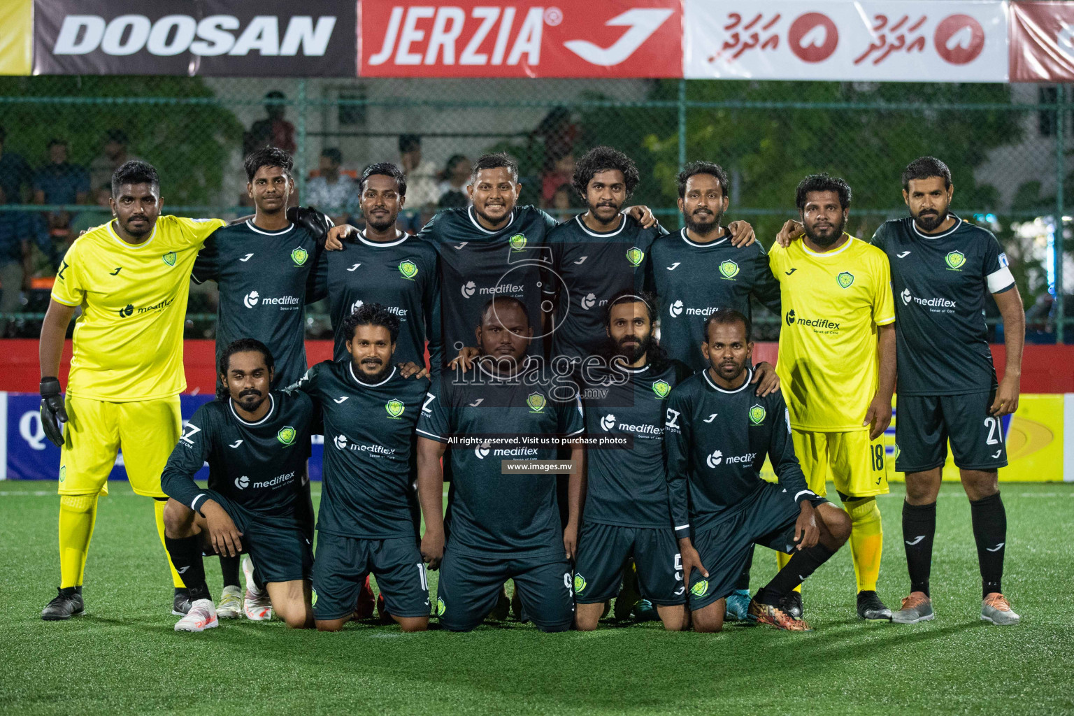 takandhoo vs HA. Muraidhoo in Day 3 of Golden Futsal Challenge 2023 on 07 February 2023 in Hulhumale, Male, Maldives