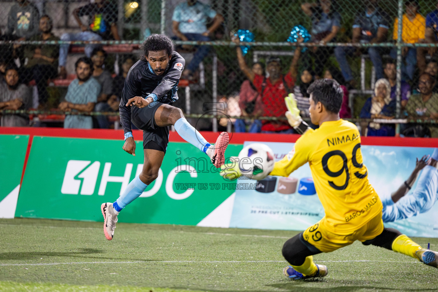 CLUB TTS vs Baros Maldives in Club Maldives Cup 2024 held in Rehendi Futsal Ground, Hulhumale', Maldives on Monday, 23rd September 2024. 
Photos: Hassan Simah / images.mv