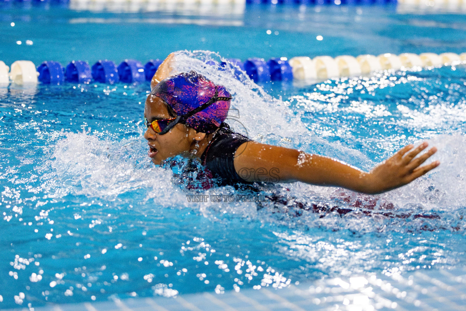 Day 4 of National Swimming Championship 2024 held in Hulhumale', Maldives on Monday, 16th December 2024. Photos: Hassan Simah / images.mv