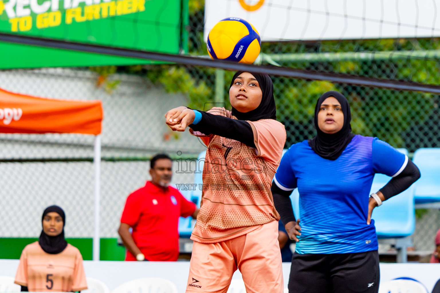 City Sports Club vs Alma Sports Club in Milo National Junior Volleyball Championship 2025 Day 4 was held on Tuesday, 25th November 2025 at Ekuveni Turf Court Male', Maldives. Photos: Nausham Waheed / images.mv