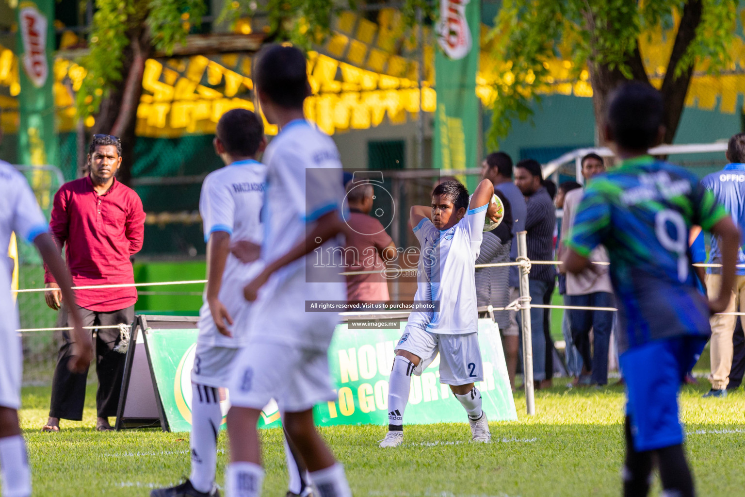 Day 1 of MILO Academy Championship 2023 (U12) was held in Henveiru Football Grounds, Male', Maldives, on Friday, 18th August 2023. 
Photos: Ismail Thoriq / images.mv