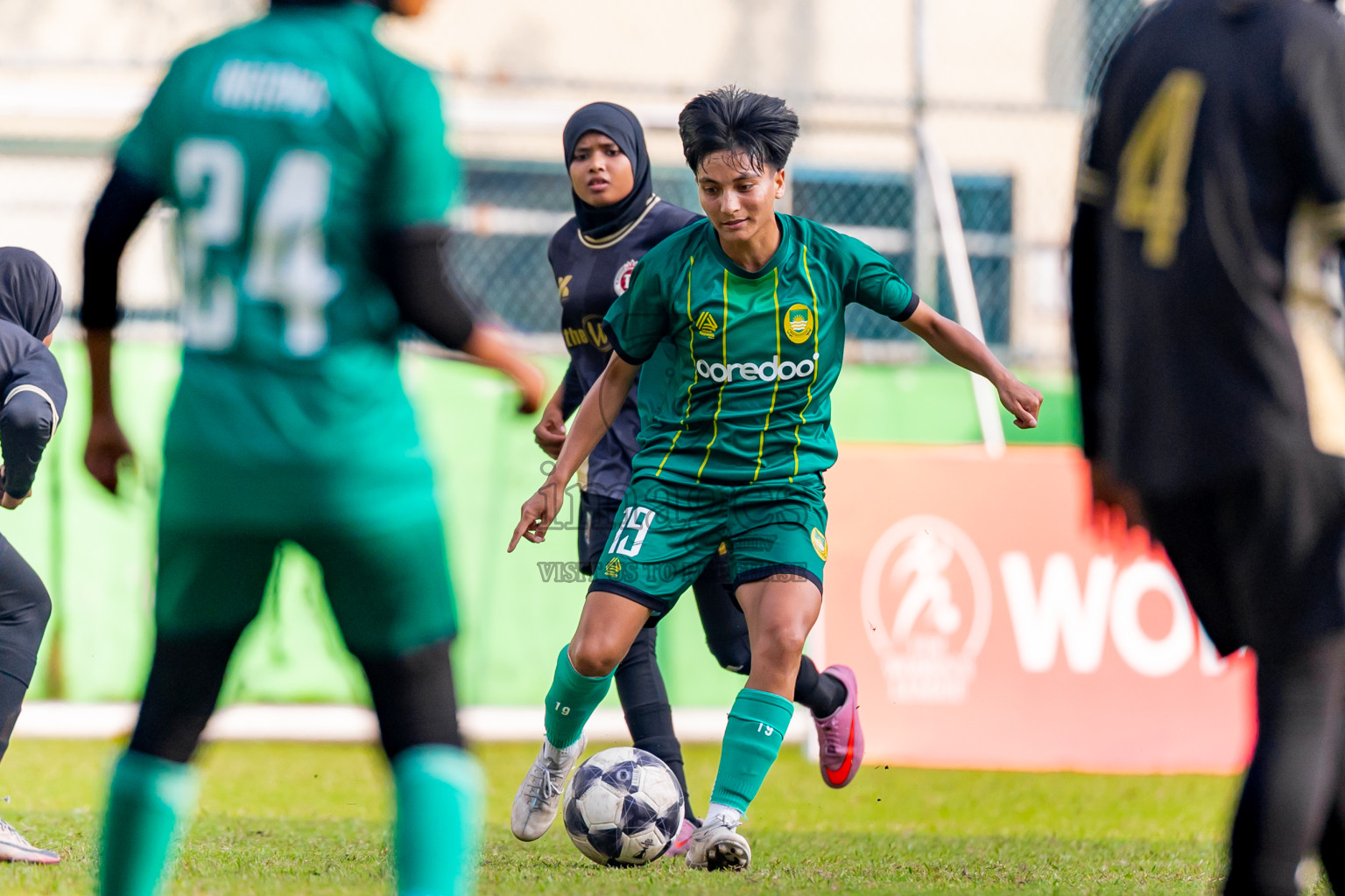 TC Sports Club vs Maziya Sports and Recreation  in FAM Women’s League 2025 held in Henveiru Football ground, Male', Maldives on Thursday, 11th December 2025. Photos: Nausham Waheed / Images.mv