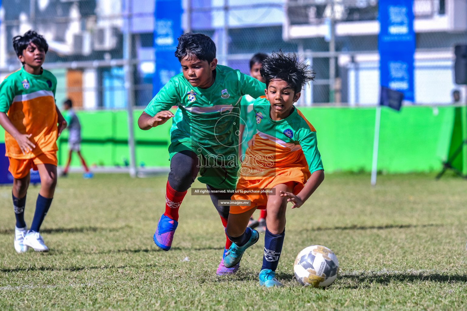 Day 2 of Milo Kids Football Fiesta 2022 was held in Male', Maldives on 20th October 2022. Photos: Nausham Waheed/ images.mv