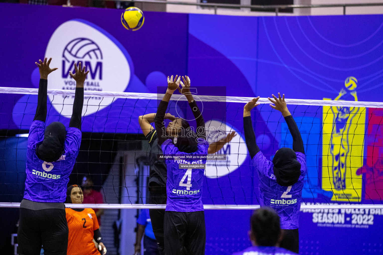 Volleyball Association Cup 2022-Women's Division-Match Day 3 was held in Male', Maldives on Thursday, 26th May 2022 Photos By: Ismail Thoriq / images.mv