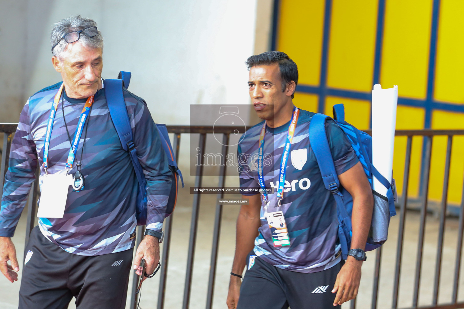 Lebanon vs India in the Semi-final of SAFF Championship 2023 held in Sree Kanteerava Stadium, Bengaluru, India, on Saturday, 1st July 2023. Photos: Hassan Simah / images.mv