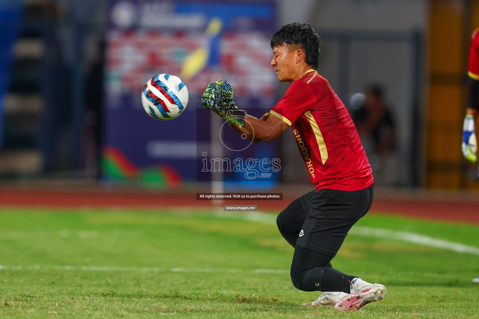 Bhutan vs Lebanon in SAFF Championship 2023 held in Sree Kanteerava Stadium, Bengaluru, India, on Sunday, 25th June 2023. Photos: Nausham Waheed / images.mv