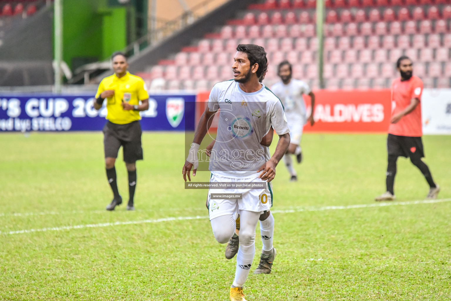Club Green Streets vs Club Eagles in the President's Cup 2021/2022 held in Male', Maldives on 19 Jan 2022 Photos by Nausham Waheed
