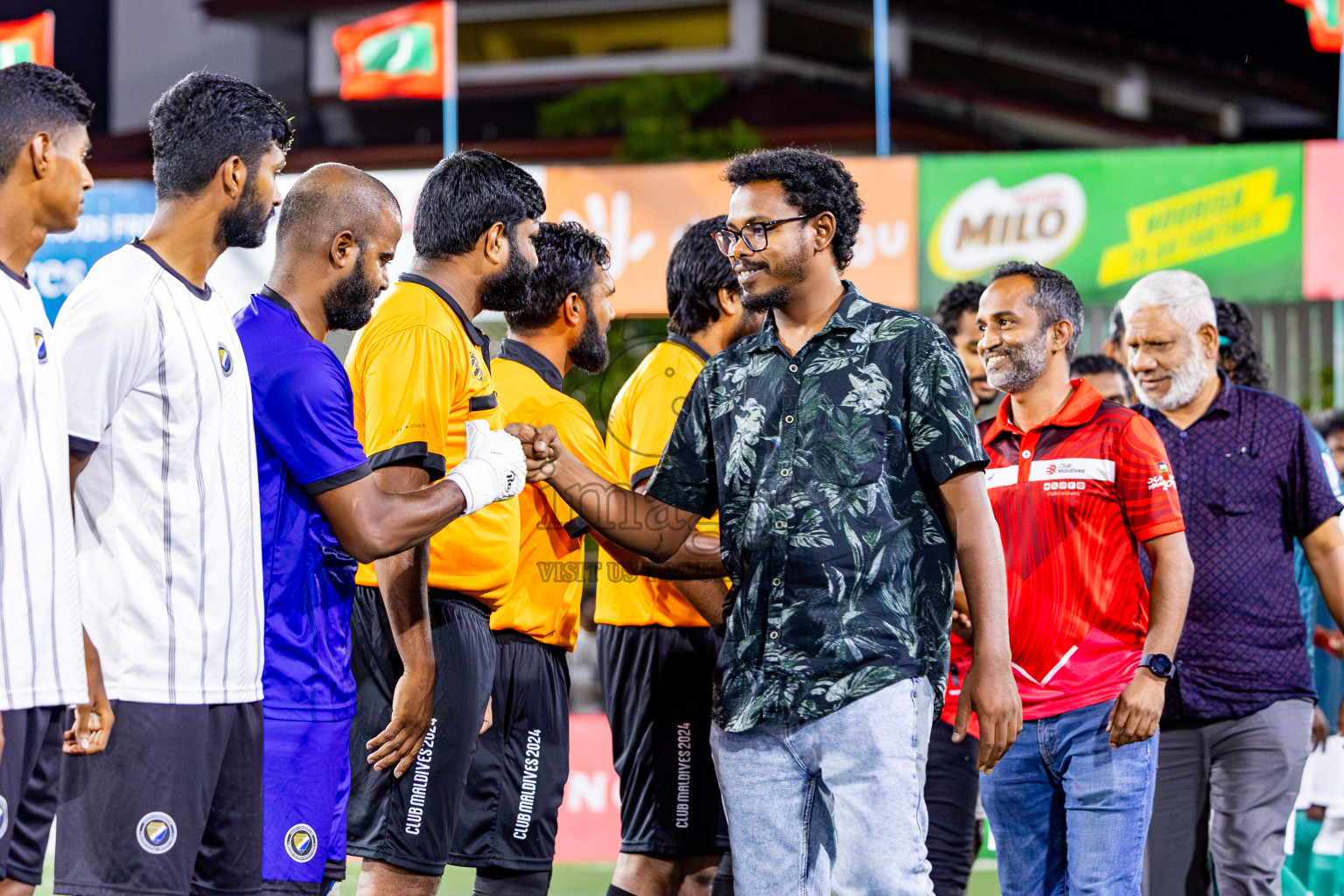 DSC vs MPL in Quarter Finals of Club Maldives Cup 2024 held in Rehendi Futsal Ground, Hulhumale', Maldives on Friday, 11th October 2024. Photos: Nausham Waheed / images.mv