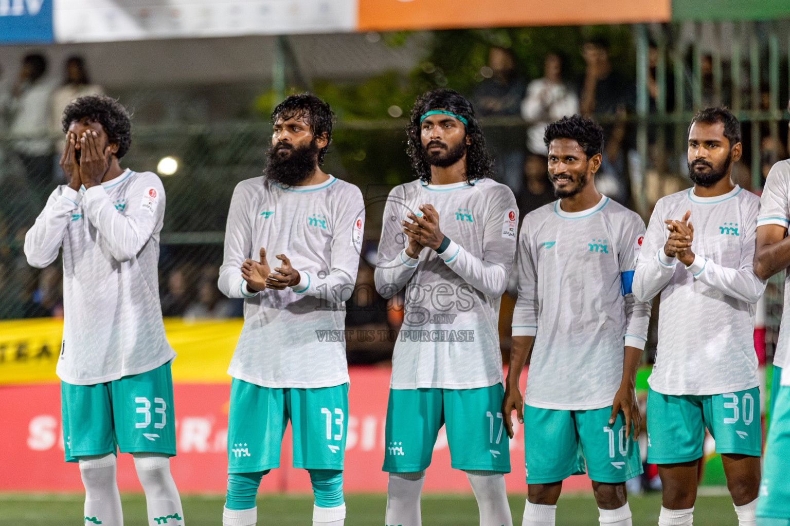 RRC vs MPL in the Semi Finals of Club Maldives Cup 2024 held in Rehendi Futsal Ground, Hulhumale', Maldives on Monday, 14th October 2024. 
Photos: Hassan Simah / images.mv