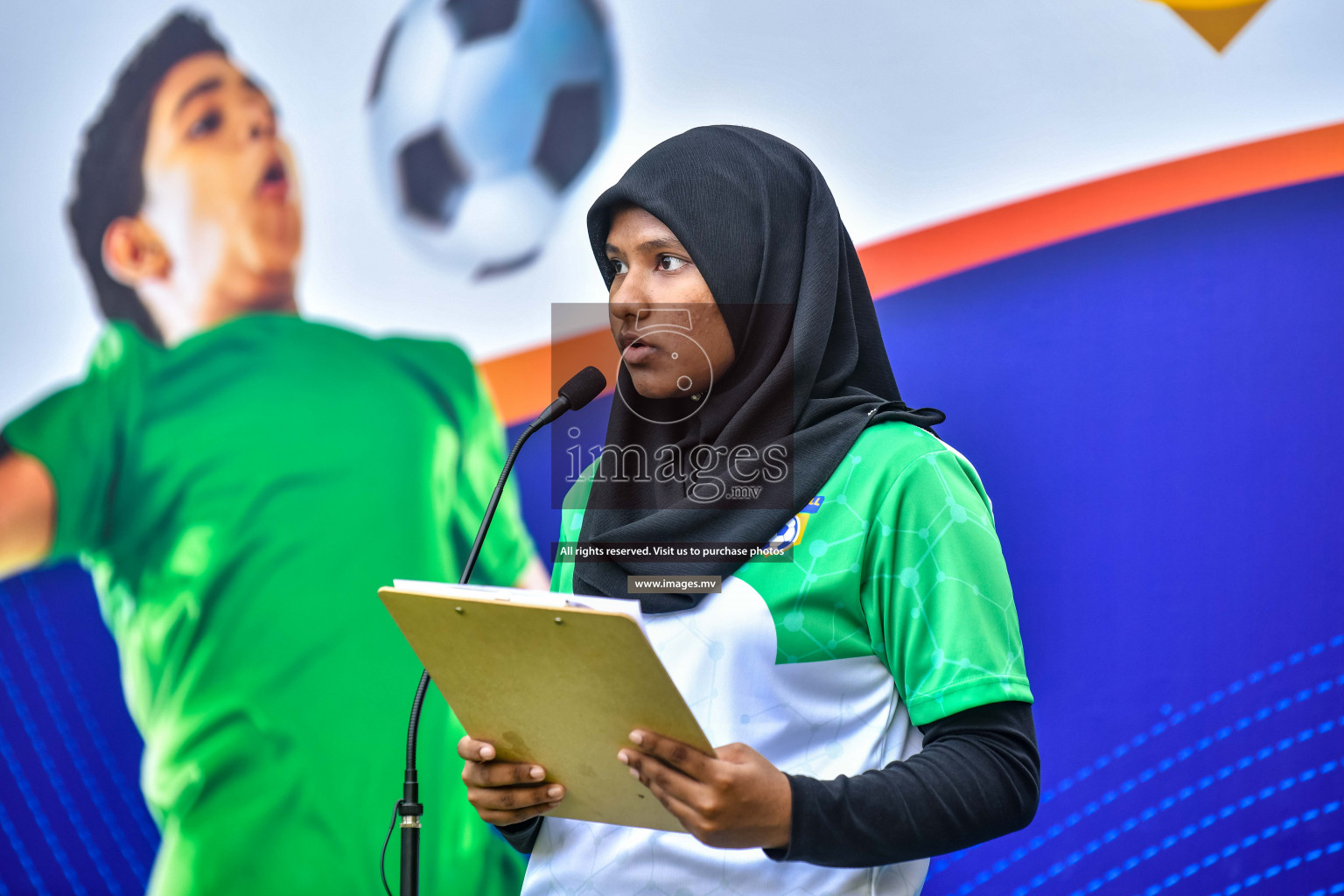 Day 1 of Milo Kids Football Fiesta 2022 was held in Male', Maldives on 19th October 2022. Photos: Nausham Waheed/ images.mv