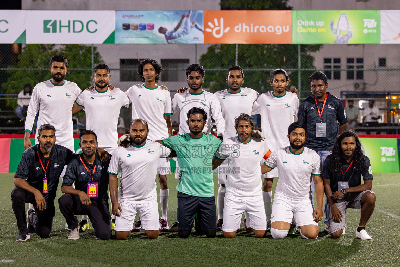 Finance Recreation Club vs Hiyaa Club in Club Maldives Classic 2024 held in Rehendi Futsal Ground, Hulhumale', Maldives on Thursday, 5th September 2024. 
Photos: Hassan Simah / images.mv