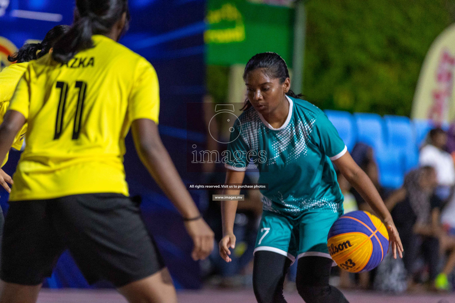 Day4 of Slamdunk by Sosal on 15th April 2023 held in Male'. Photos: Ismail Thoriq / images.mv