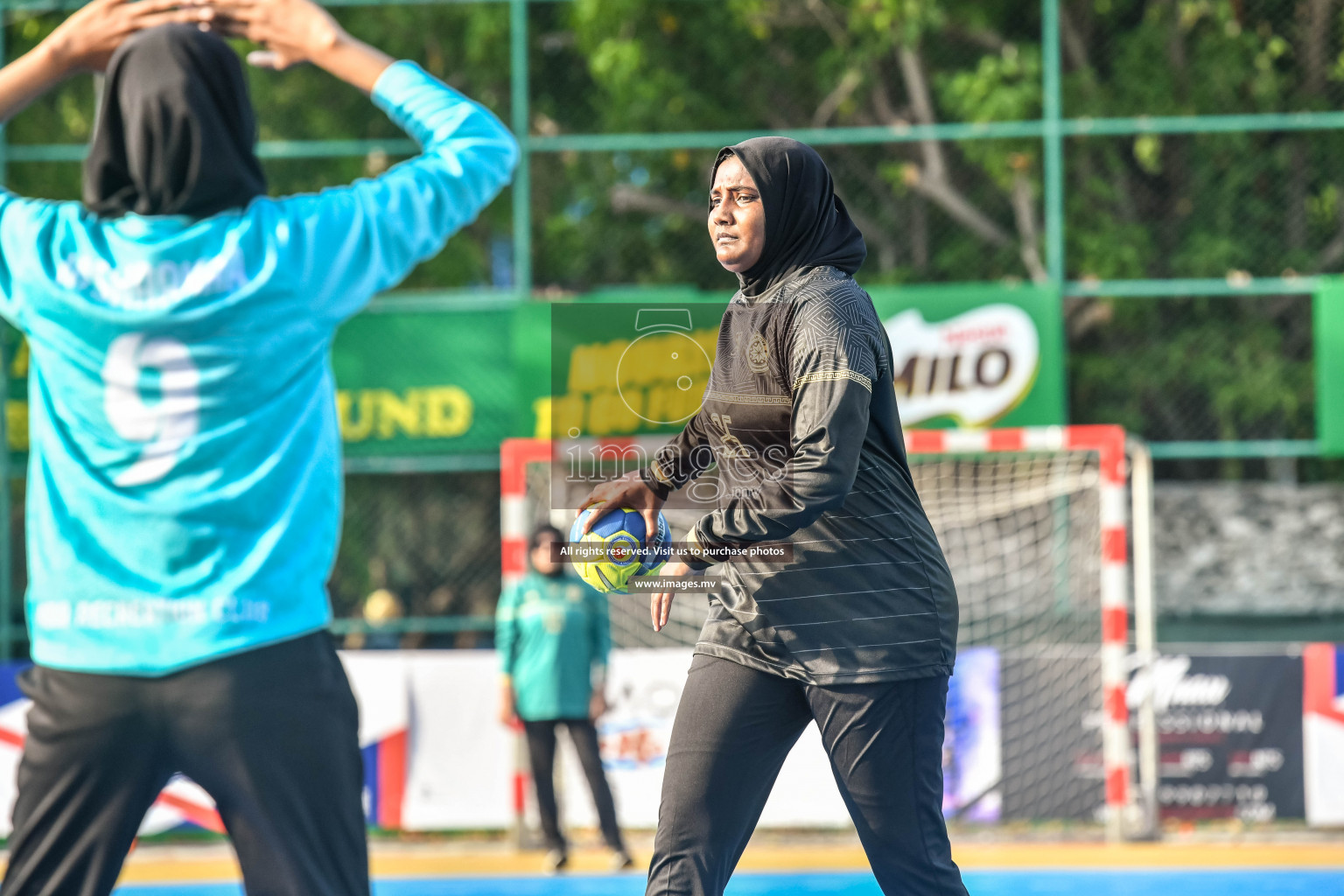 Day 5 of Milo 6th Inter Office Handball Tournament 2022 - Photos by Nausham Waheed