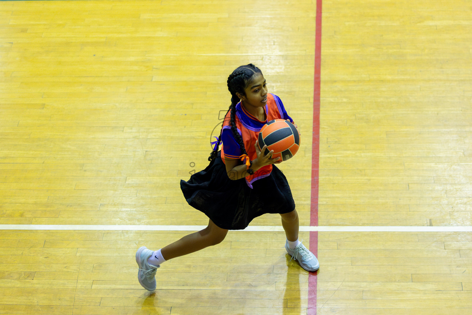 Day 13 of 25th Inter-School Netball Tournament was held in Social Center at Male', Maldives on Saturday, 24th August 2024. Photos: Mohamed Mahfooz Moosa / images.mv