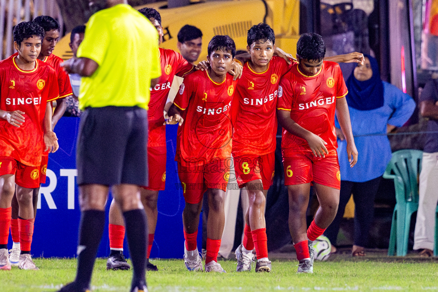 Under 14 Victory vs TC on day 3 of Dhivehi Youth League 2024 held at Henveiru Stadium on Saturday, 23rd November 2024. Photos: Nausham Waheed/ Images.mv