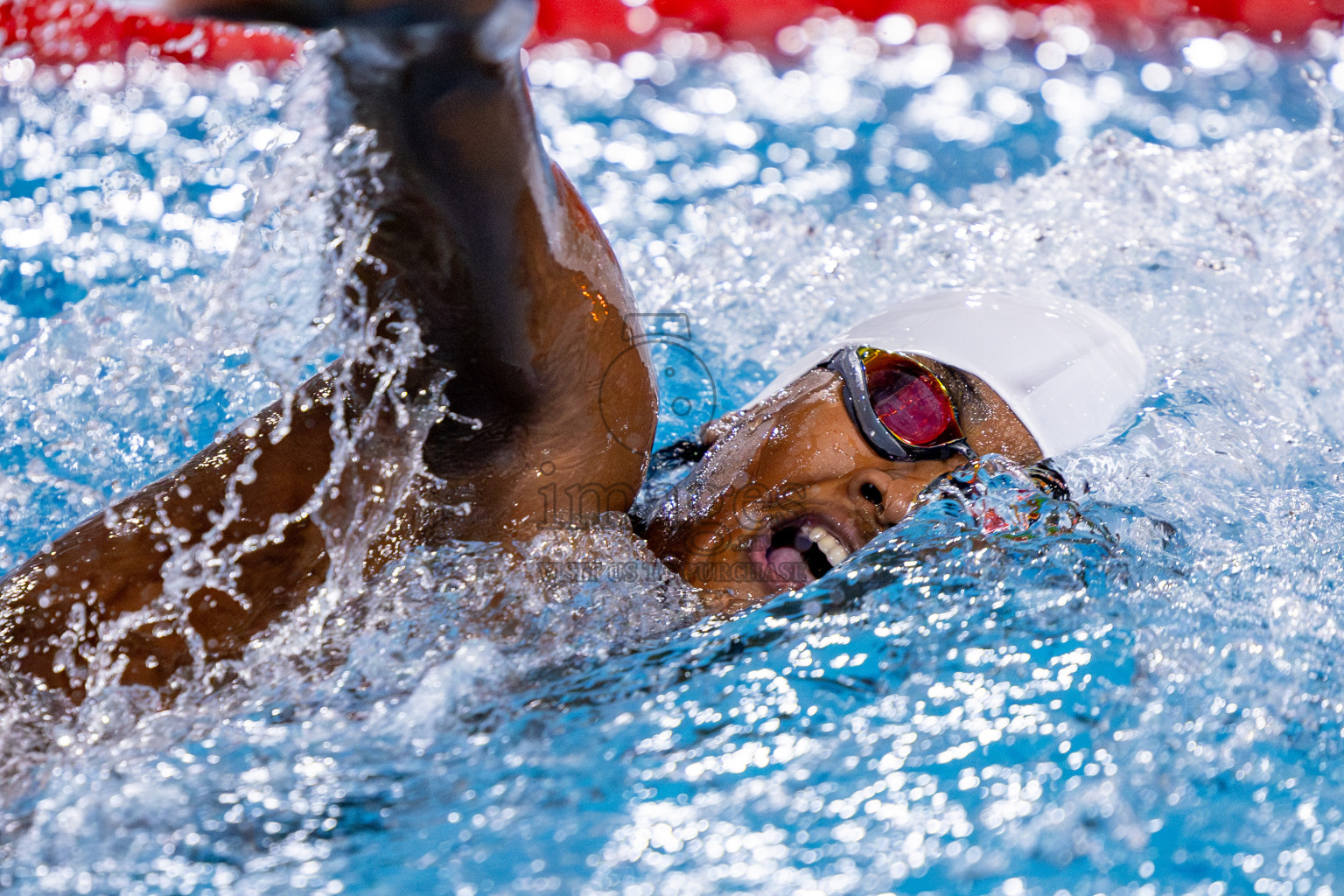 Day 4 of 20th Inter-school Swimming Competition 2024 held in Hulhumale', Maldives on Tuesday, 15th October 2024. Photos: Nausham Waheed / images.mv