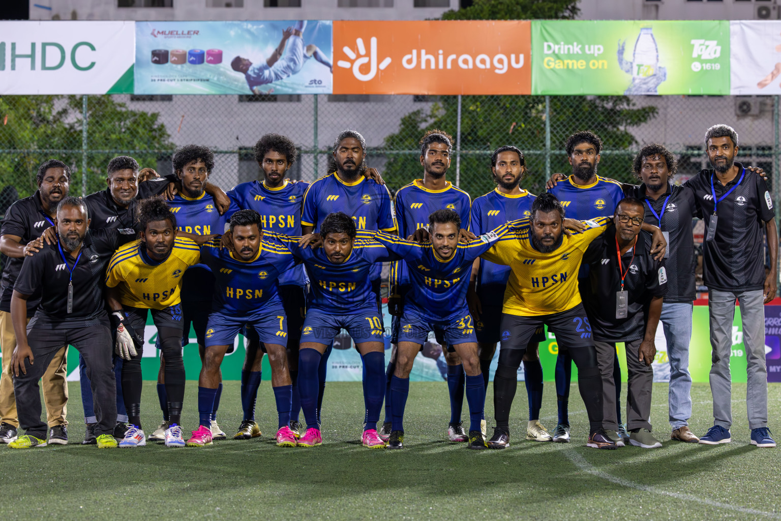 HPSN vs Fisheries RC in Club Maldives Classic 2024 held in Rehendi Futsal Ground, Hulhumale', Maldives on Tuesday, 10th September 2024.
Photos: Ismail Thoriq / images.mv