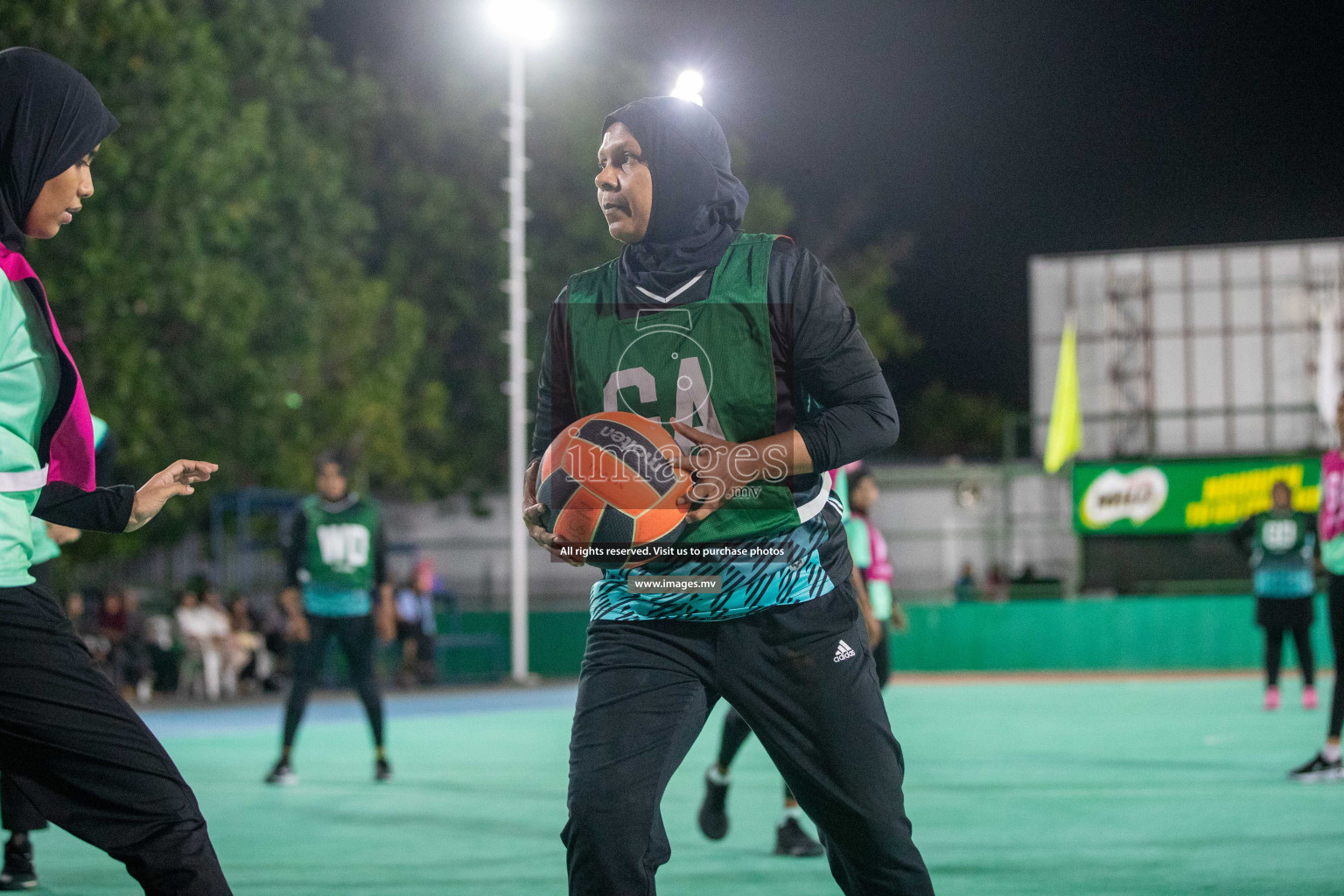 Day 4 of 20th Milo National Netball Tournament 2023, held in Synthetic Netball Court, Male', Maldives on 2nd  June 2023 Photos: Nausham Waheed/ Images.mv