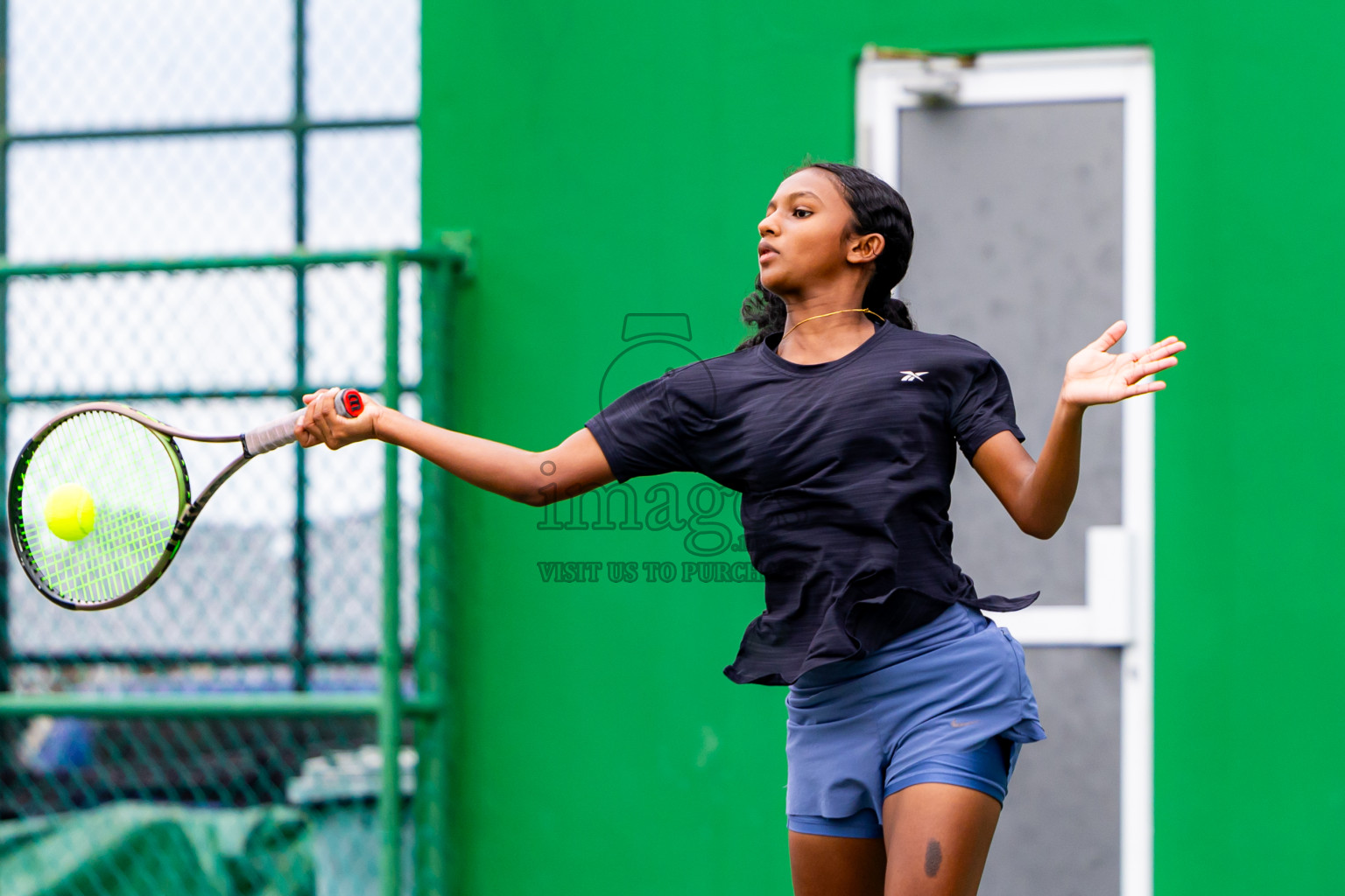 Day 1 of ATF Maldives Junior Open Tennis was held in Male' Tennis Court, Male', Maldives on Monday, 9th December 2024. Photos: Nausham Waheed / images.mv