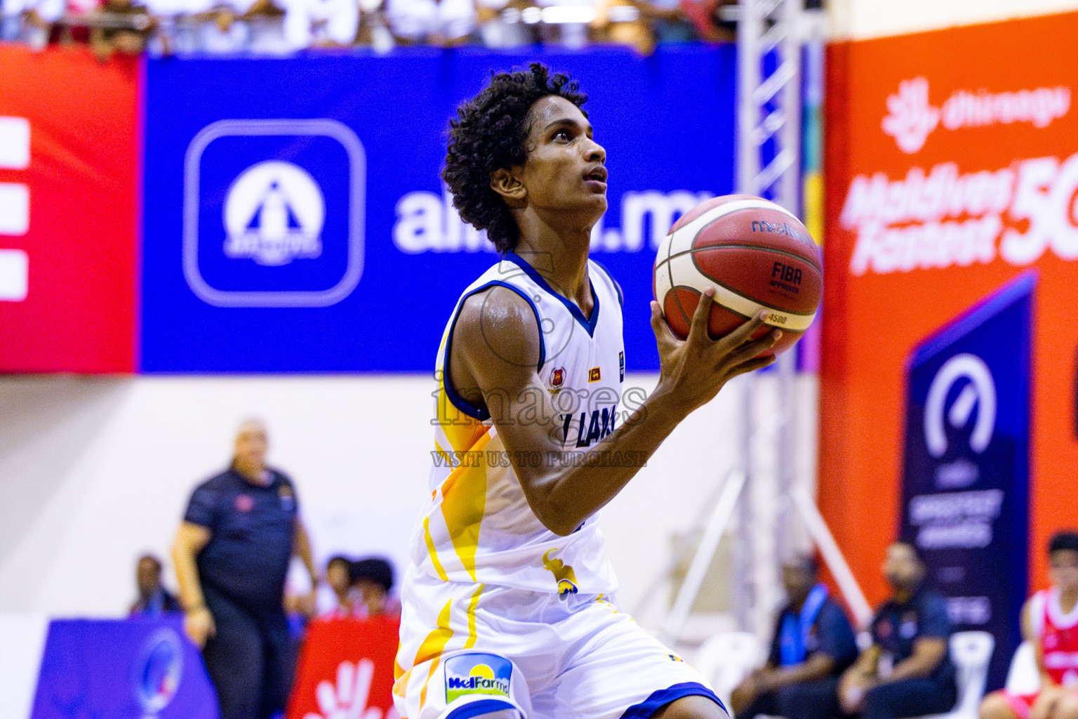 Maldives vs SriLanka in Day 1 of Under 16 Asian Cup SABA Qualifiers 2025 was held in Social Center, Male', Maldives on 12th June 2025. Photos: Nausham Waheed / images.mv