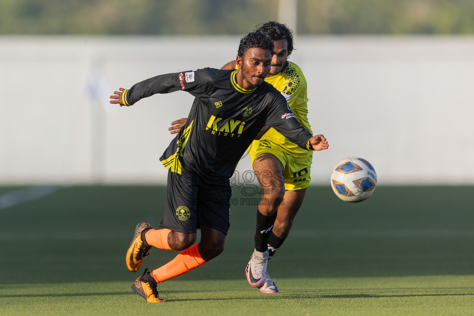 Velaa Sports Club vs Team Middle East in Day 3 of Eydhafushi Cup 2025 held in Eydhafushi Football Stadium at B. Eydhafushi, Maldives on Sunday, 7th September 2025. Photos: Arif Rasheed / images.mv