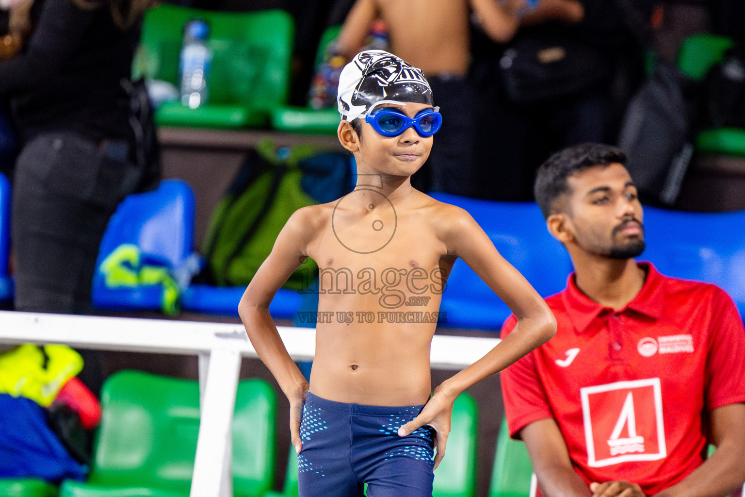 Day 2 of BML 5th National Swimming Kids Festival 2024 held in Hulhumale', Maldives on Tuesday, 19th November 2024. Photos: Nausham Waheed / images.mv