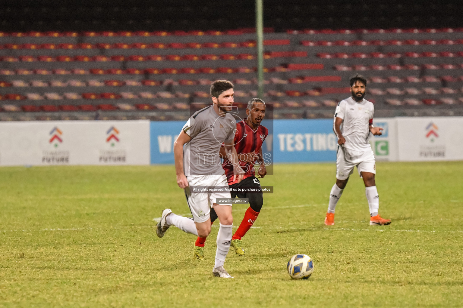 Club Green Streets vs TC Sports Club in the President's Cup 2021/2022 held in Male', Maldives on 08 Jan2022 Photos by Nausham Waheed