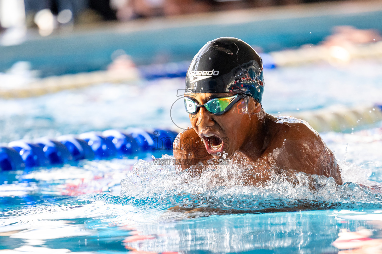 Day 4 of 20th Inter-school Swimming Competition 2024 held in Hulhumale', Maldives on Tuesday, 15th October 2024. Photos: Ismail Thoriq / images.mv