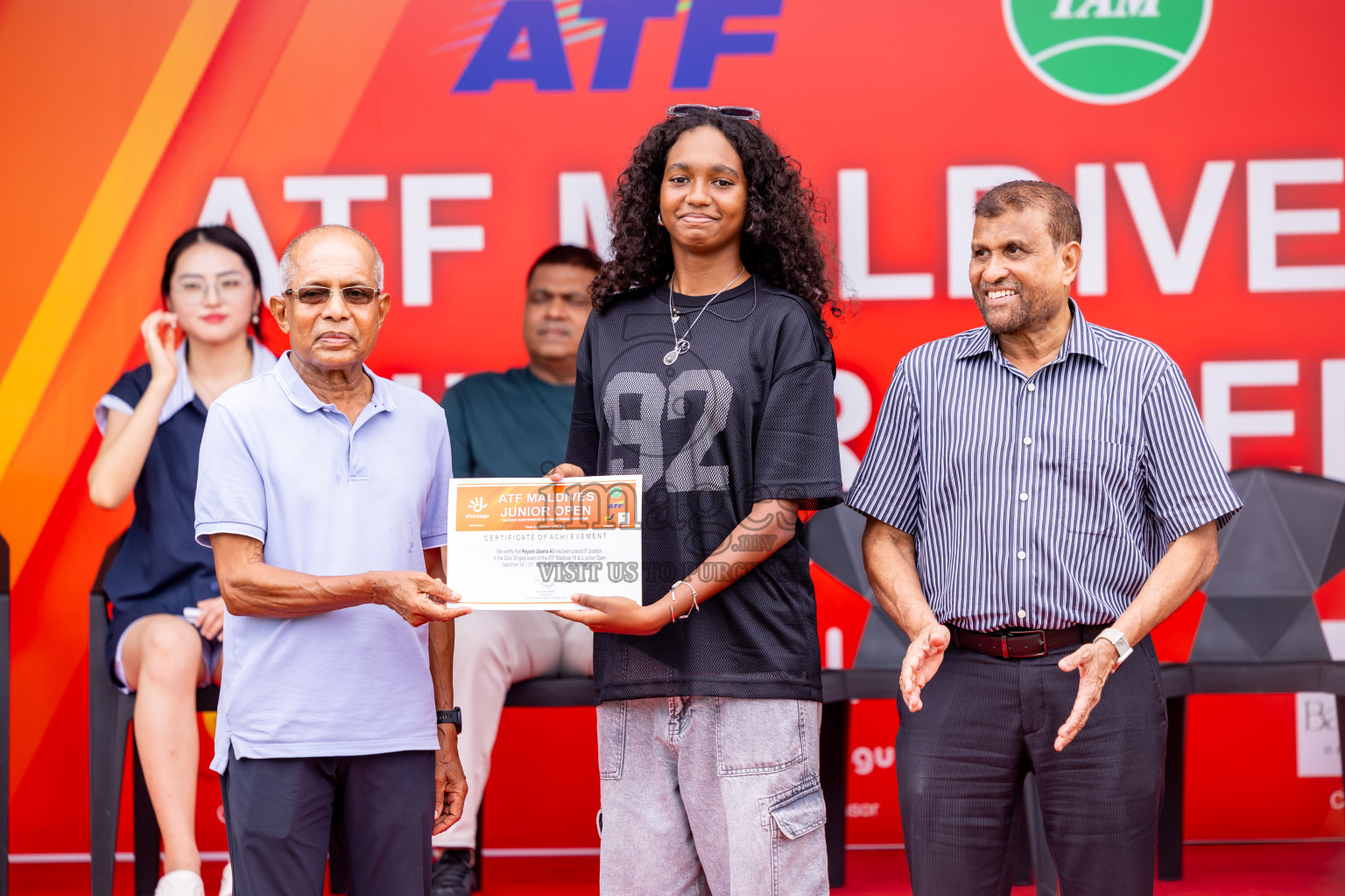 Finals of ATF Maldives Junior Open Tennis was held in Male' Tennis Court, Male', Maldives on Saturday, 21st December 2024. Photos: Nausham Waheed/ images.mv