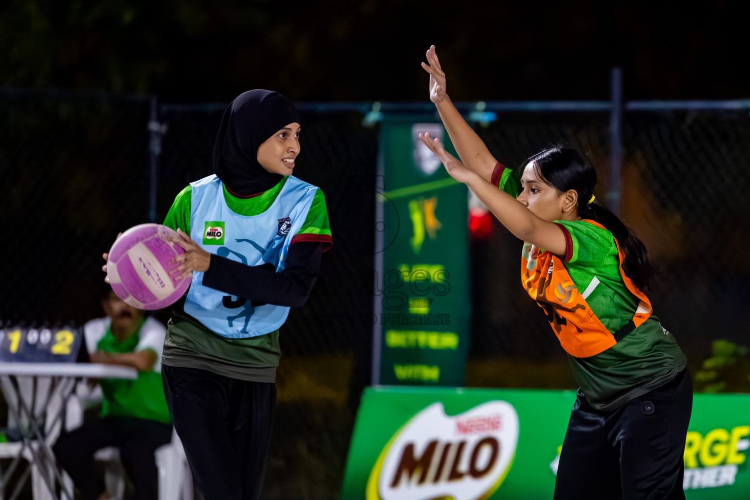 Day 6 of MILO Ramadan Halfcourt Netball Challenge 2026 was held in Central Park, Hulhumale', Maldives on Monday, 1st March 2026. Photos: Nausham / images.mv
