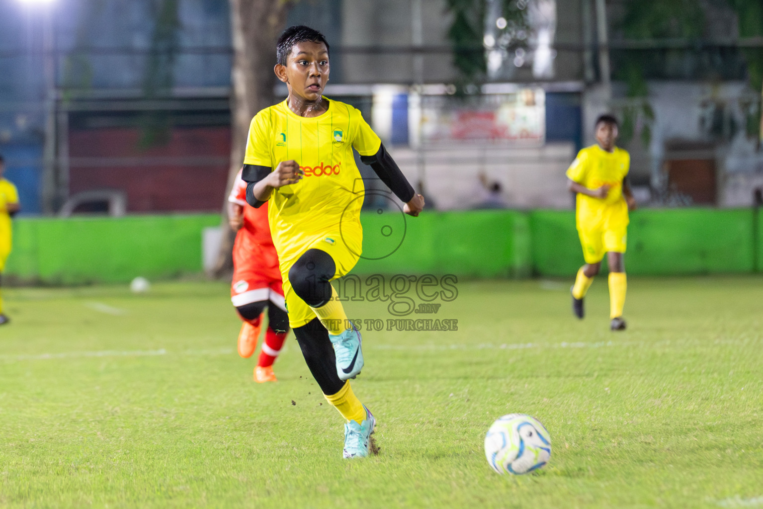 Maziya vs Hurriya (U12) in Day 4 of Dhivehi Youth League 2024 held at Henveiru Stadium on Thursday, 28th November 2024. Photos: Shuu Abdul Sattar/ Images.mv