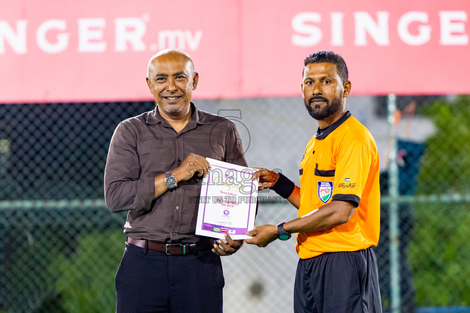 MPL vs POLICE CLUB in Finals of Eighteen Thirty 2024 held in Rehendi Futsal Ground, Hulhumale', Maldives on Sunday, 22nd September 2024. Photos: Nausham Waheed, Shu / images.mv