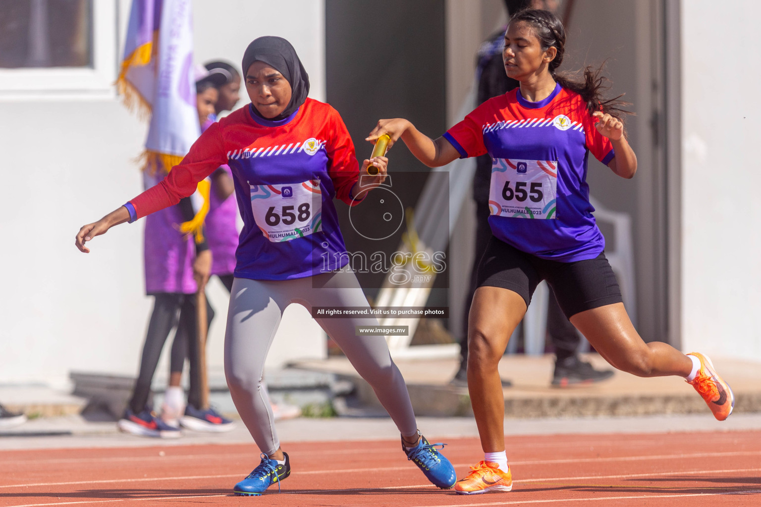 Final Day of Inter School Athletics Championship 2023 was held in Hulhumale' Running Track at Hulhumale', Maldives on Friday, 19th May 2023. Photos: Ismail Thoriq / images.mv