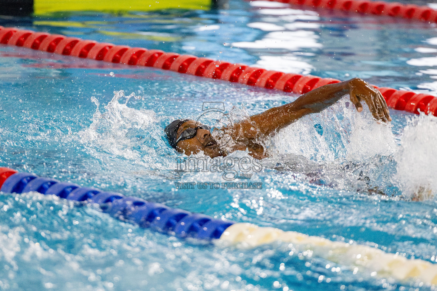 Day 4 of National Swimming Competition 2024 held in Hulhumale', Maldives on Monday, 16th December 2024. 
Photos: Hassan Simah / images.mv