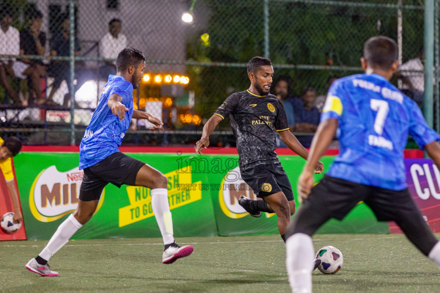 Prison Club vs Police Club in Club Maldives Cup 2024 held in Rehendi Futsal Ground, Hulhumale', Maldives on Saturday, 28th September 2024. Photos: Hassan Simah / images.mv