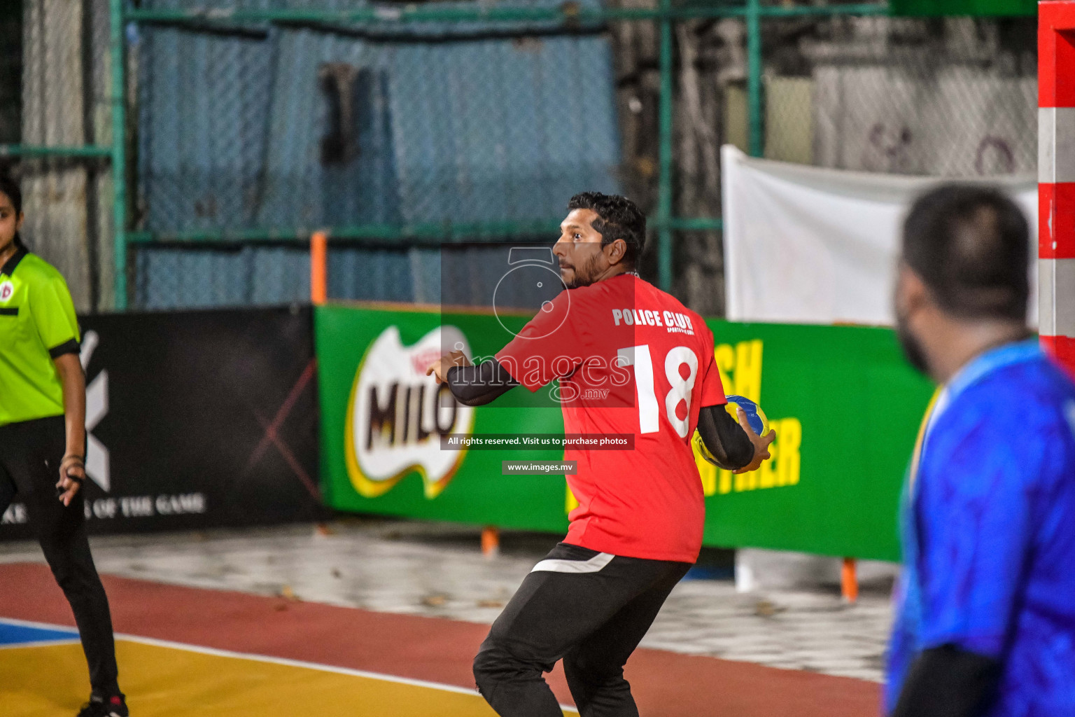 Day 17 of Milo 6th Inter Office Handball Tournament 2022 - Photos by Nausham Waheed