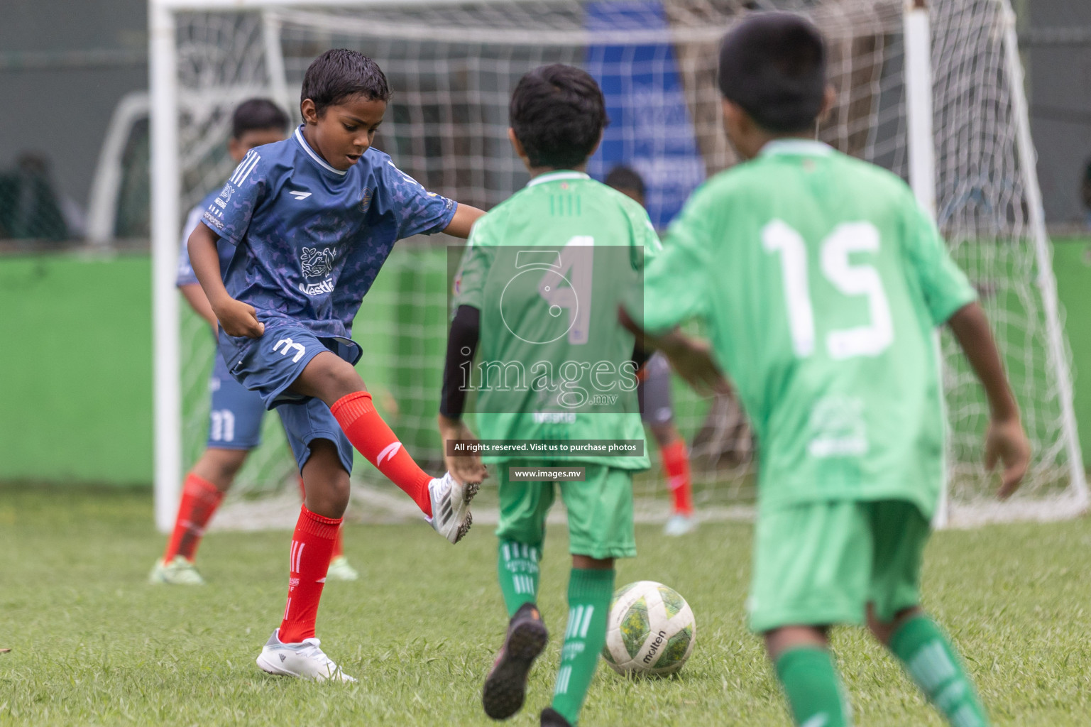 Day 1 of Nestle kids football fiesta, held in Henveyru Football Stadium, Male', Maldives on Wednesday, 11th October 2023 Photos: Shut Abdul Sattar/ Images.mv